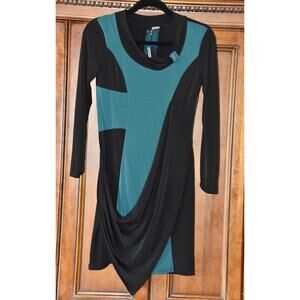 2026 DEUX MILLE VINGT SIX Adisson Long Sleeve Jersey Dress Size One NEW!!!